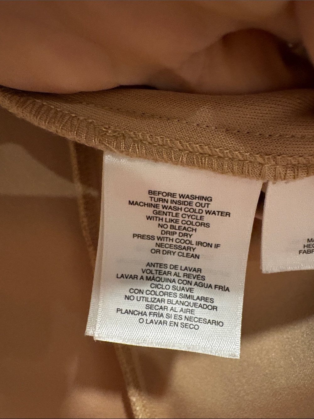 Anne Klein Tan Open-Front Shawl Collar Blazer Jacket - Picture 3 of 3